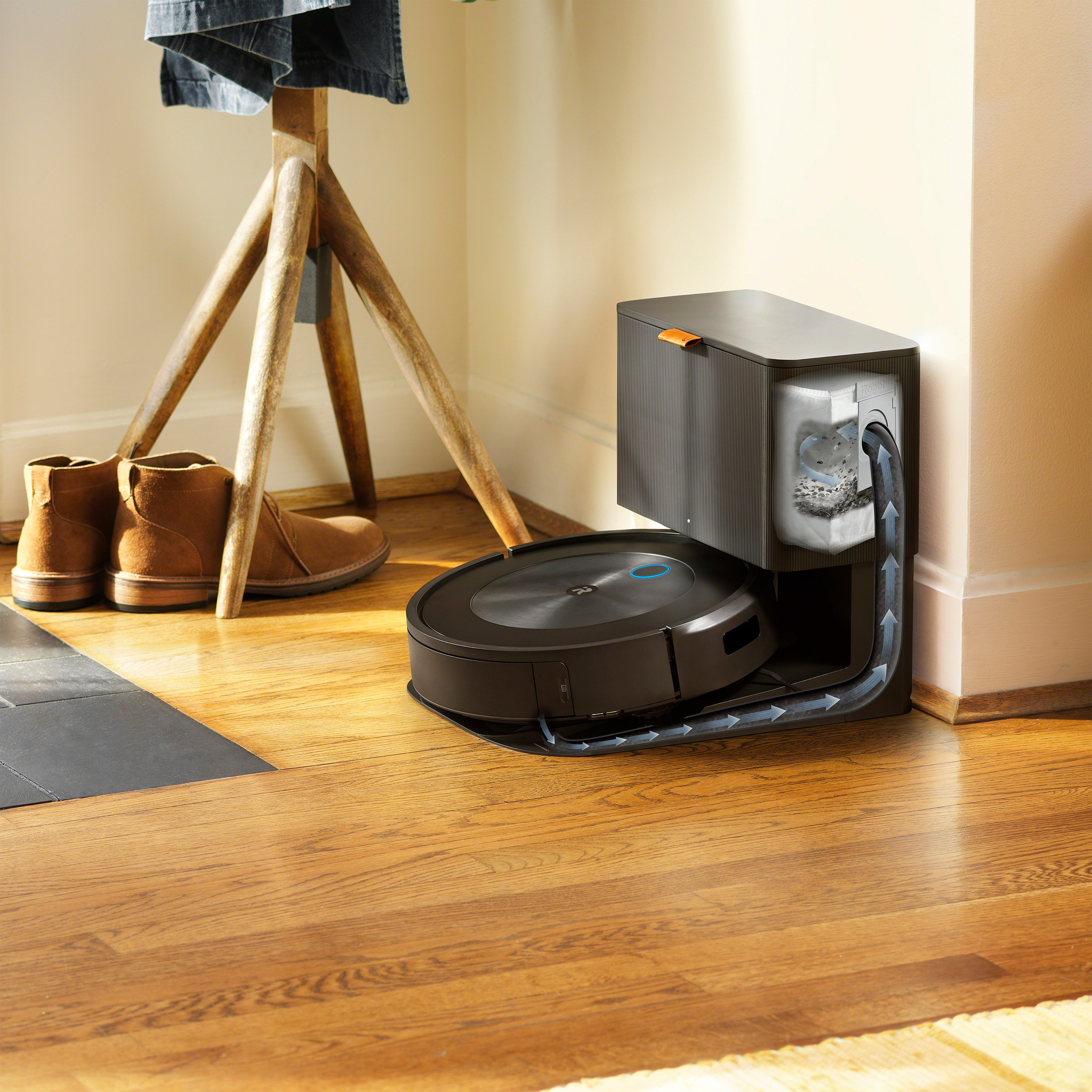 掃除機・クリーナー iRobot Roomba j8+ iRobot Roomba j8+ Robot Vacuum + Bonus 2 Dirt Disposal Bags | Costco