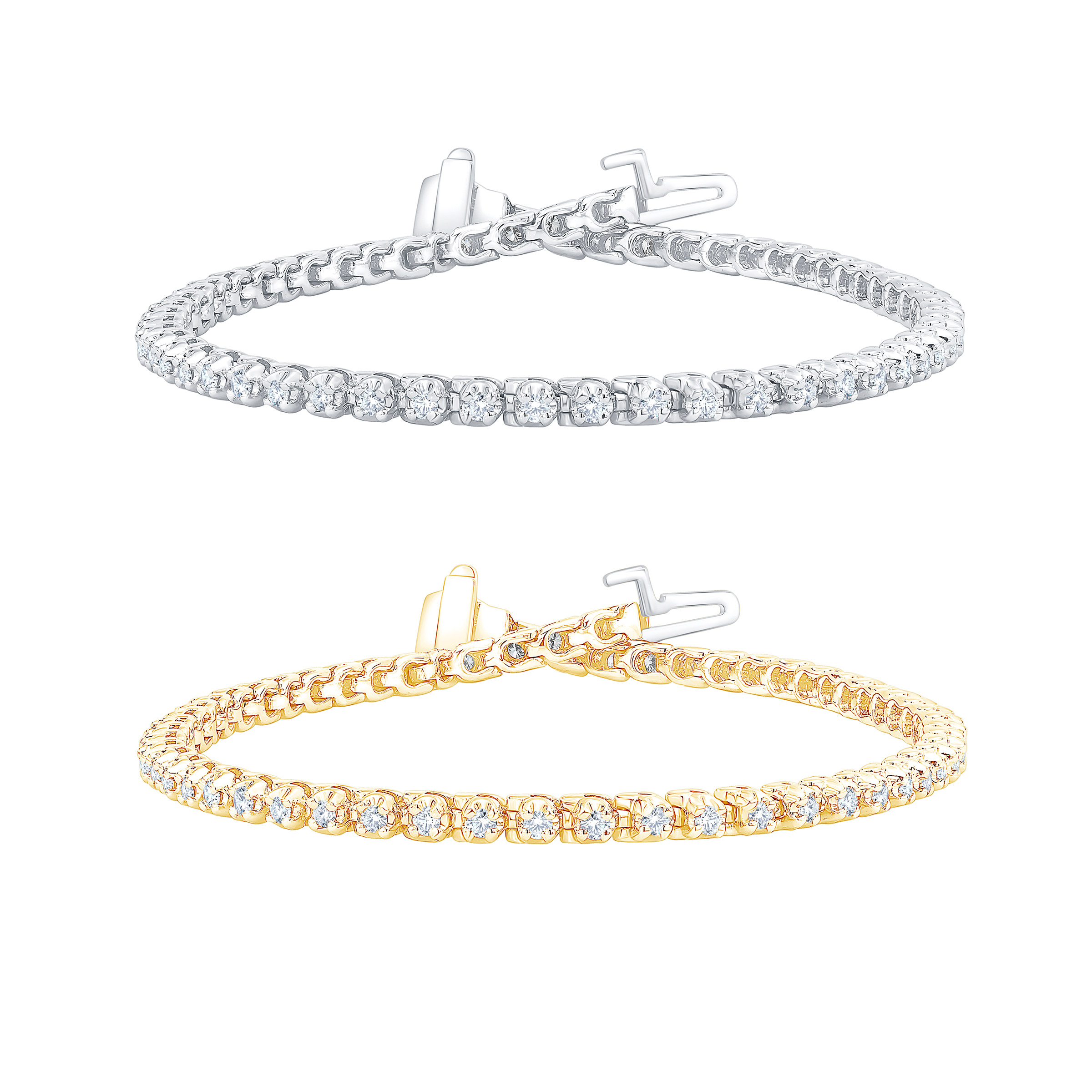 Round Brilliant Diamond Bracelet (1.00 ctw)