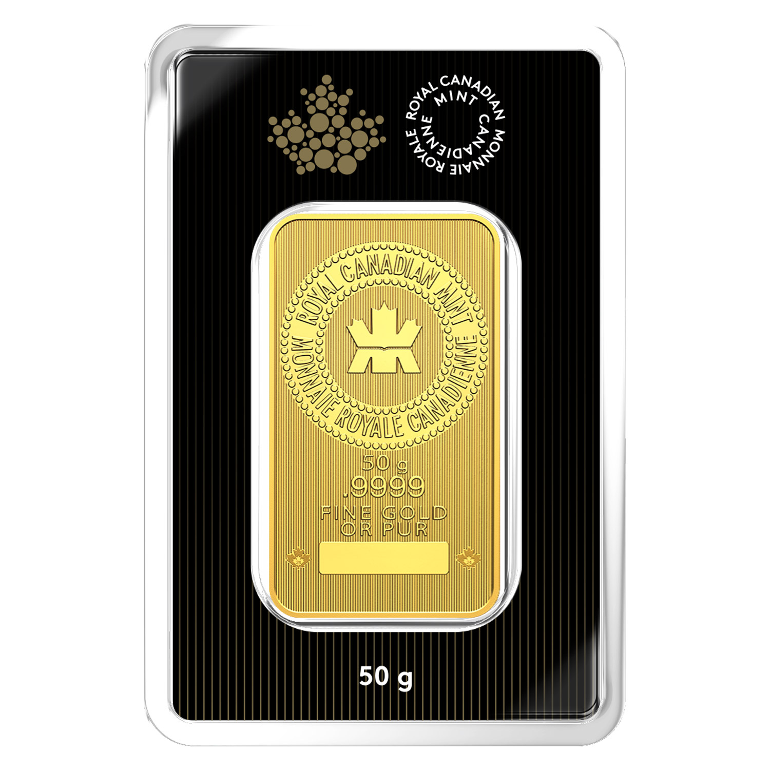 50g RCM Gold Bar (New In Assay)