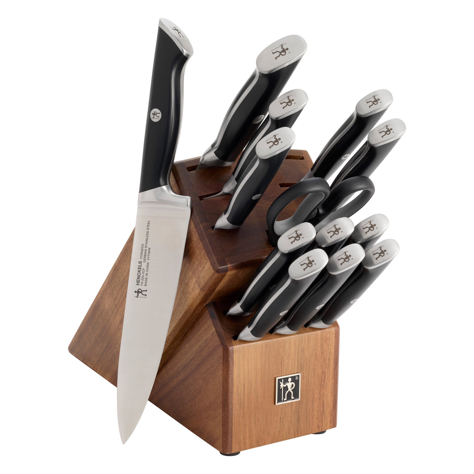 Henckels Forged X Knife Block Set, 14-piece | Costco