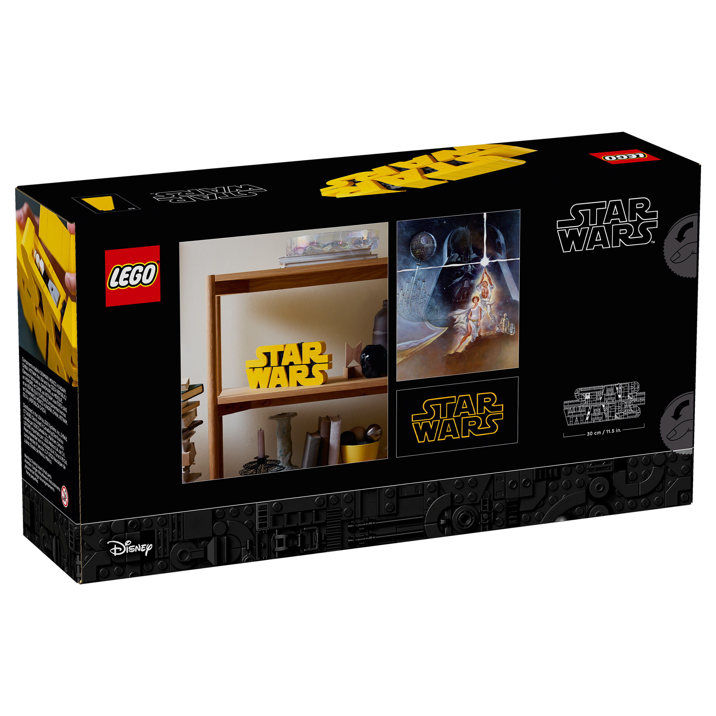 LEGO Star Wars Brick-Built Star Wars Logo Sign 75407 | Costco