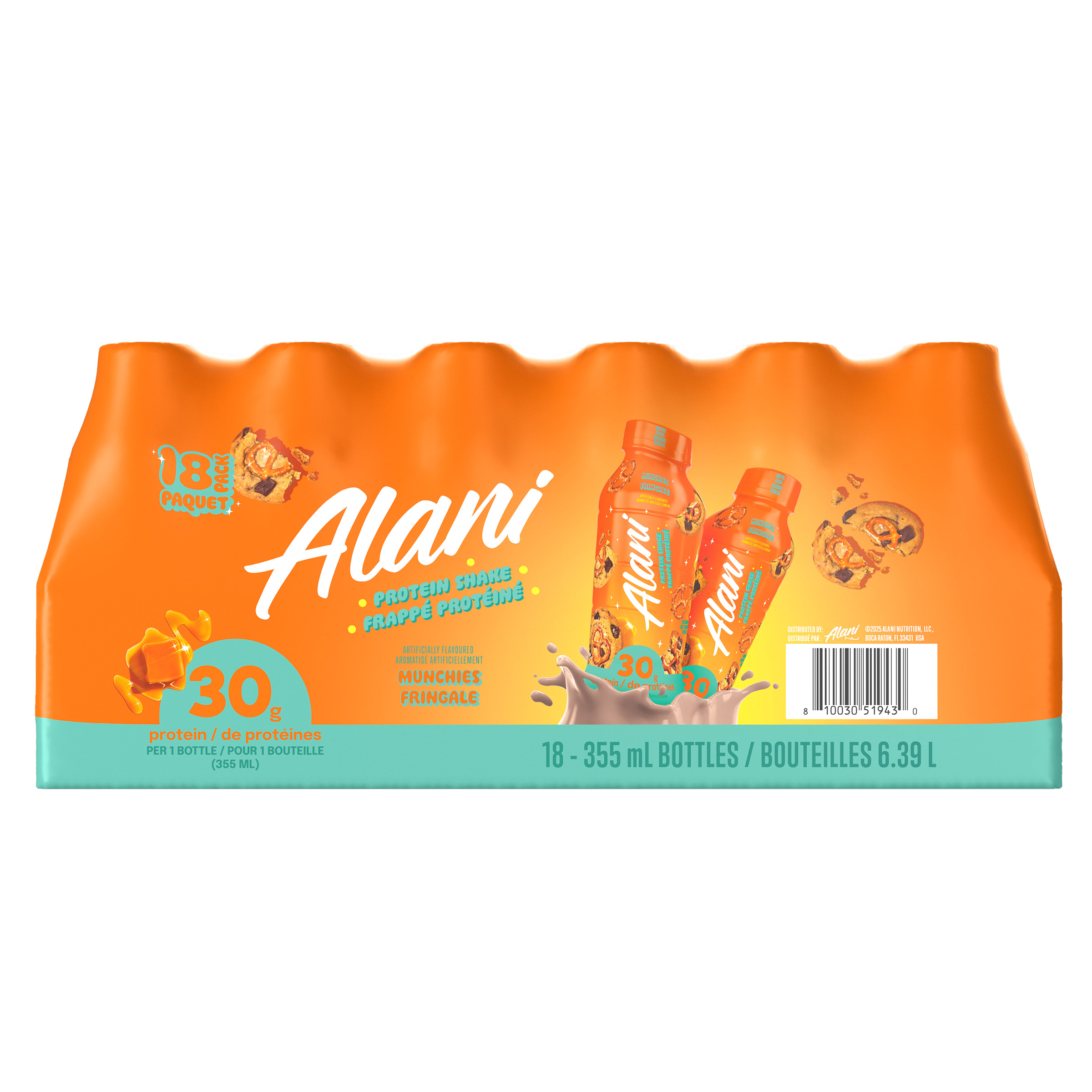 Alani Protein Shake Munchies, 18 x 355 mL