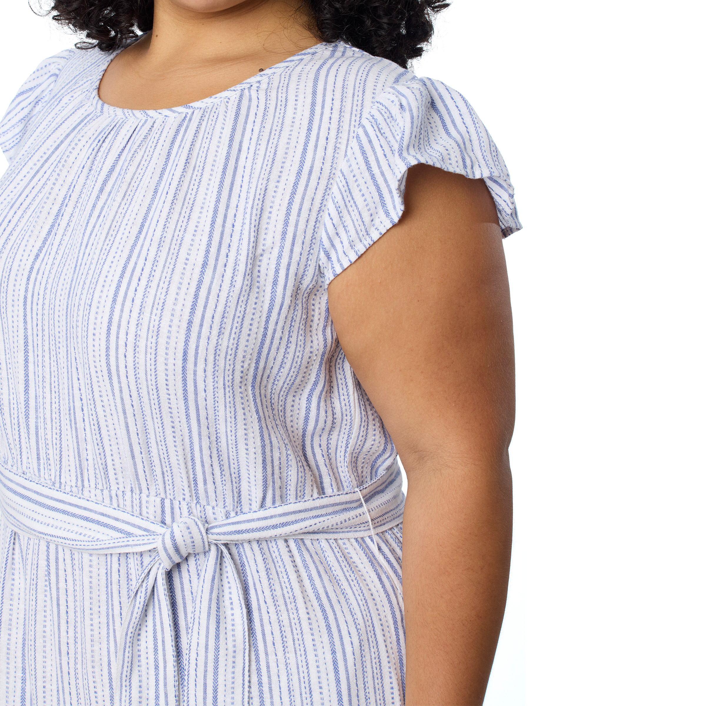 briggs linen dress costco Briggs Women's Linen Blend Tiered Dress
