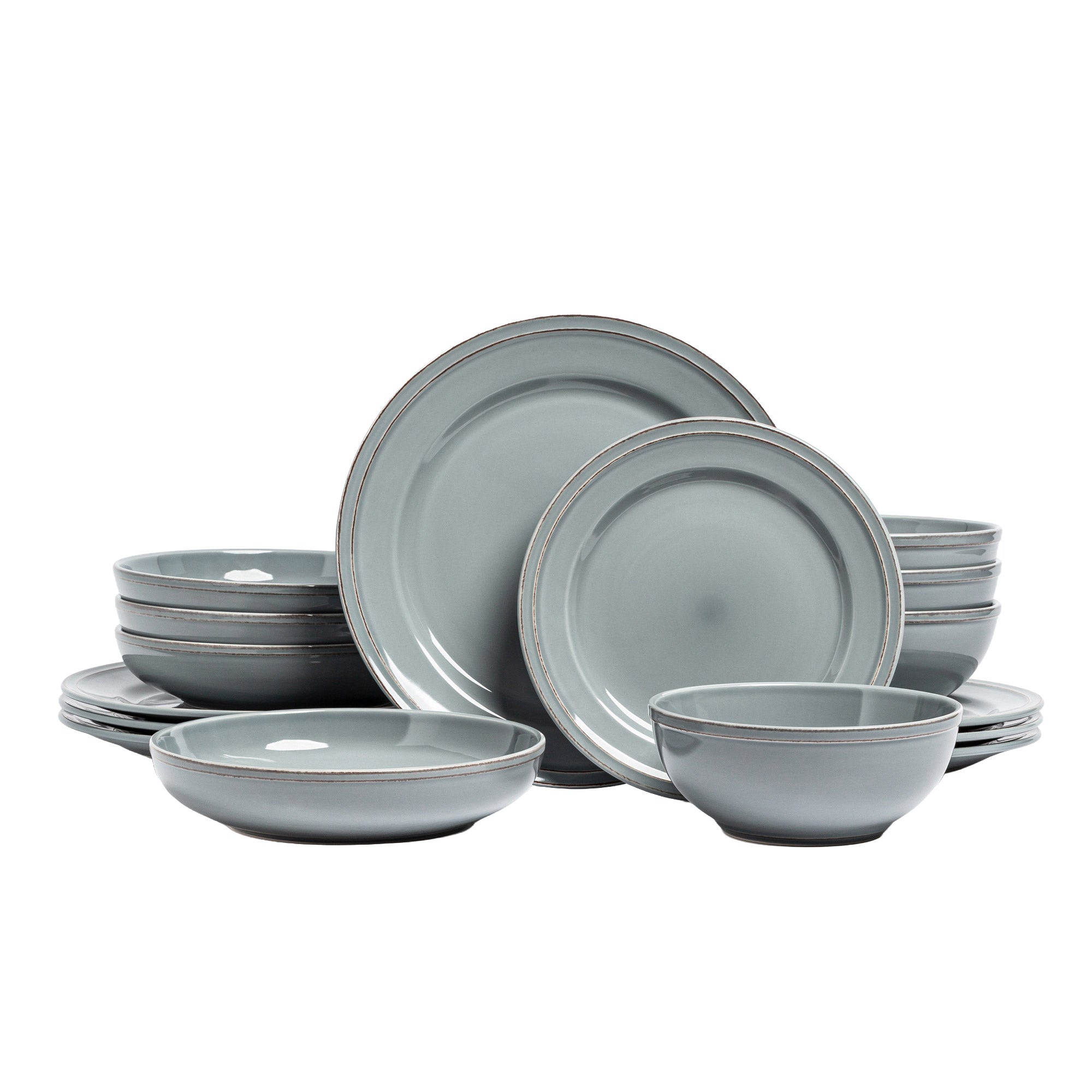 over&back Lake Como 16-piece Dinnerware Set