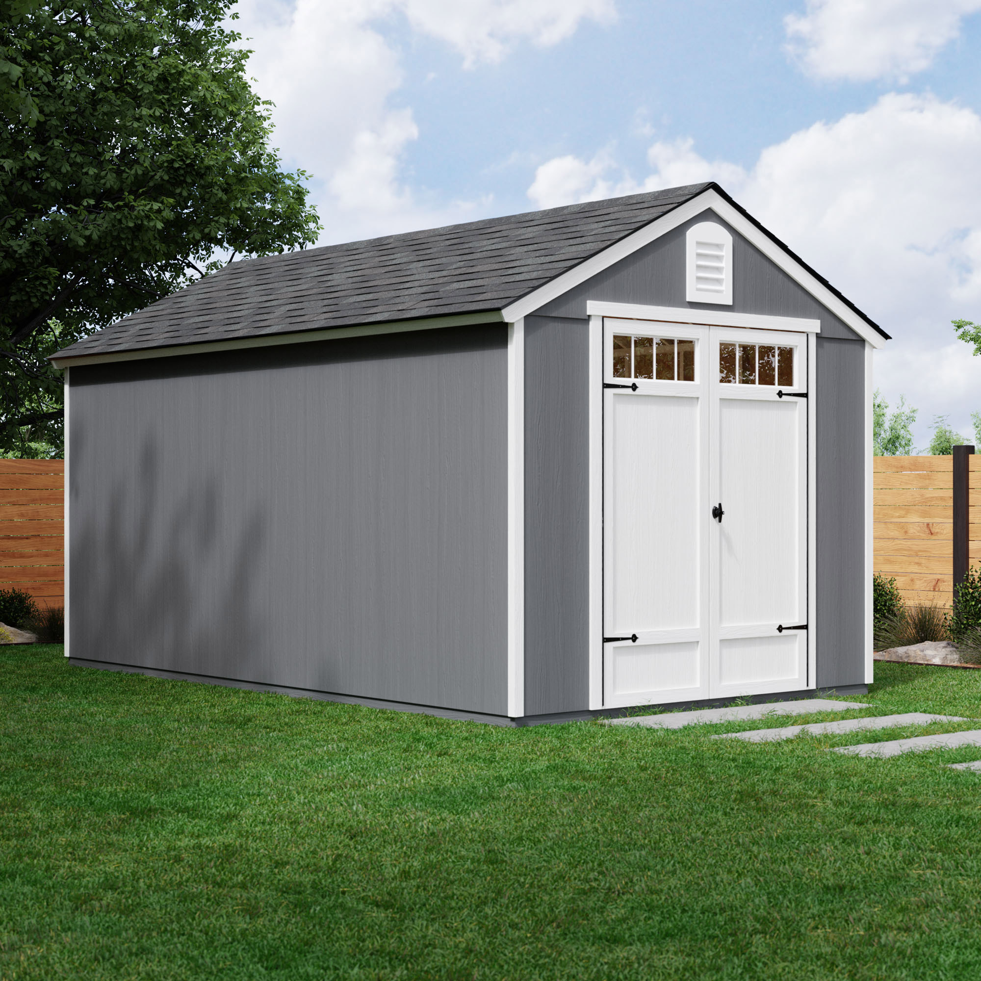 Yardline Everley Wood Shed – Do It Yourself Assembly