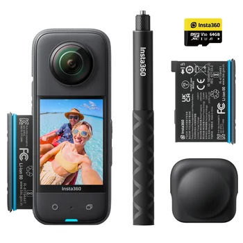 Insta360 X3 - 5.7K 360° Action Camera Adventure Bundle | Costco Insta360 X3 - 5.7K 360° Action Camera Adventure Bundle | Costco