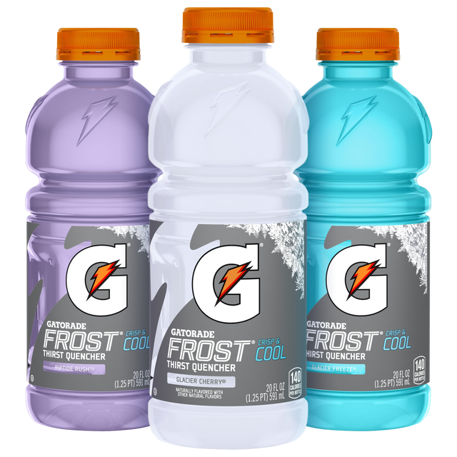 Gatorade Frost Variety Pack, 20 fl oz, 24-count