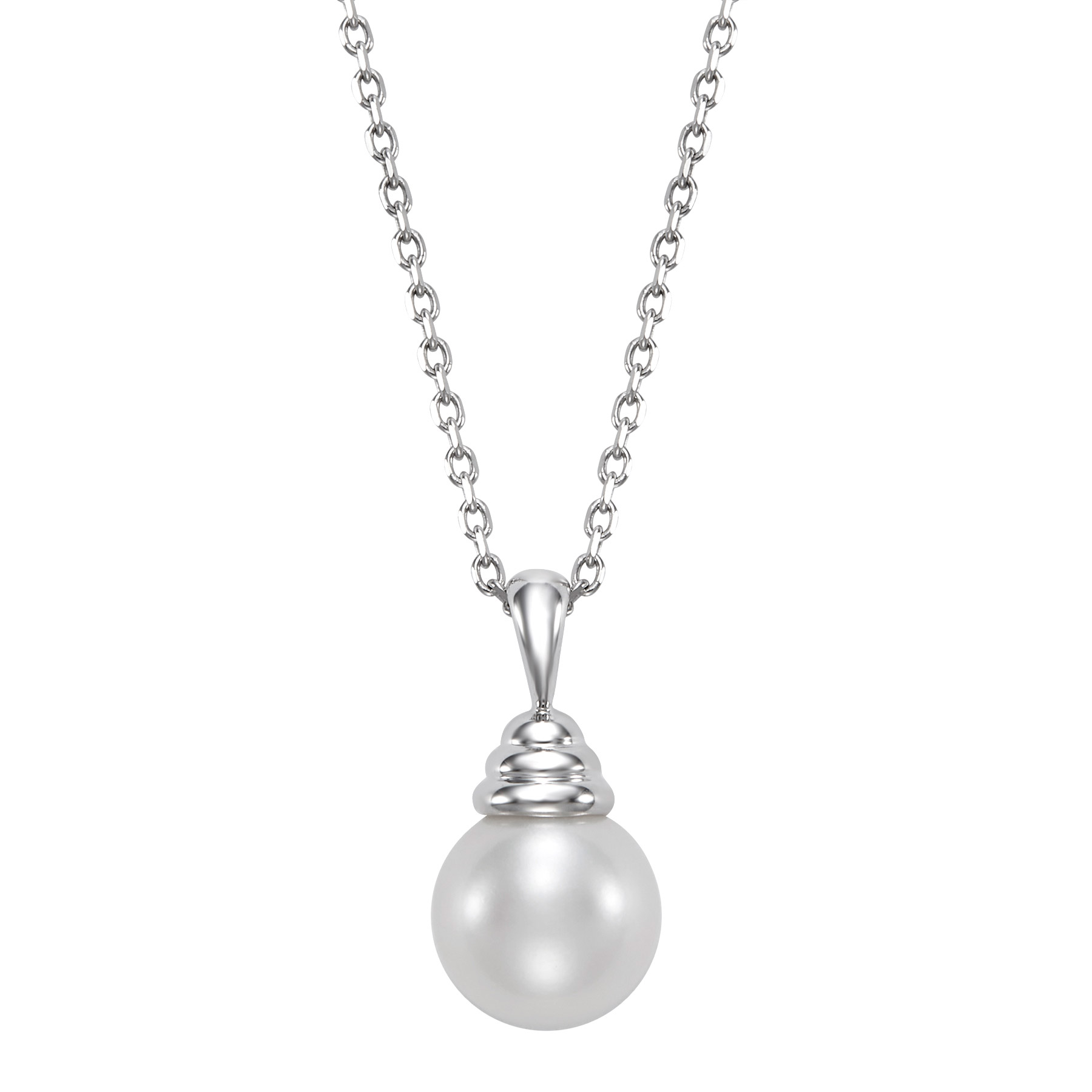 8 – 8.5 mm Cultured Freshwater Pearl Pendant