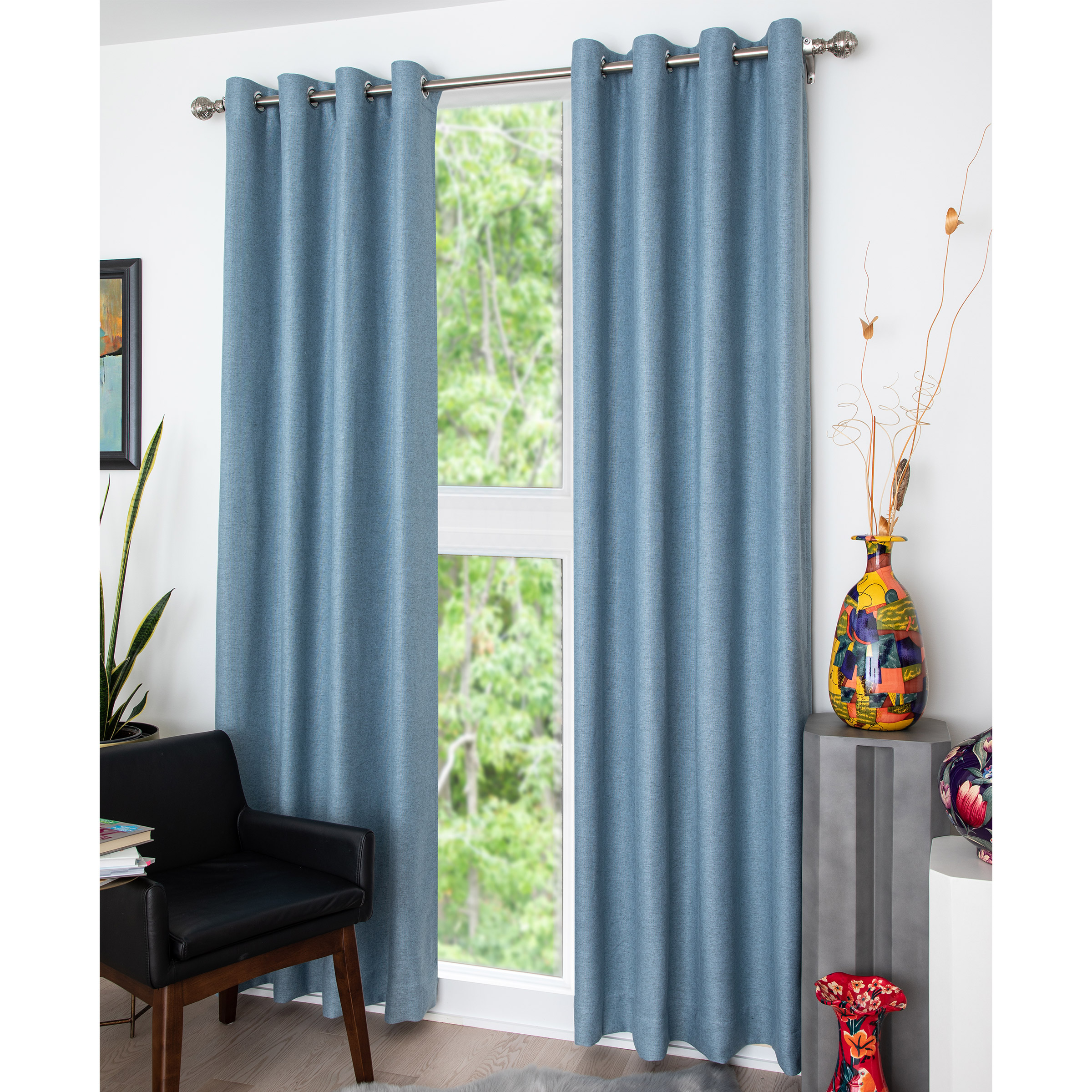 Gouchee Home Mesa Room Darkening 2-panel Curtains