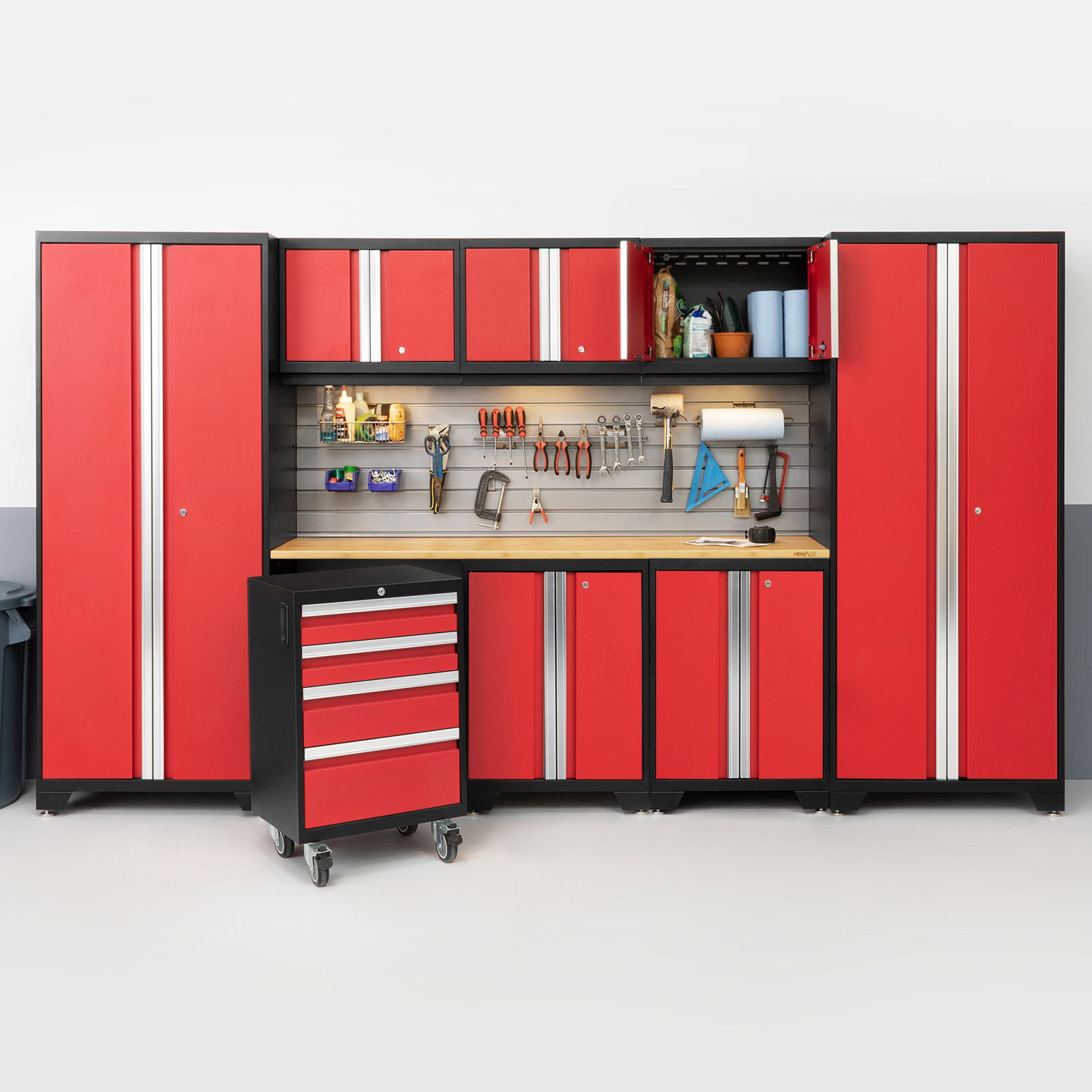 NewAge Products Bold Series 3.0 Cabinetry, 9 pcs