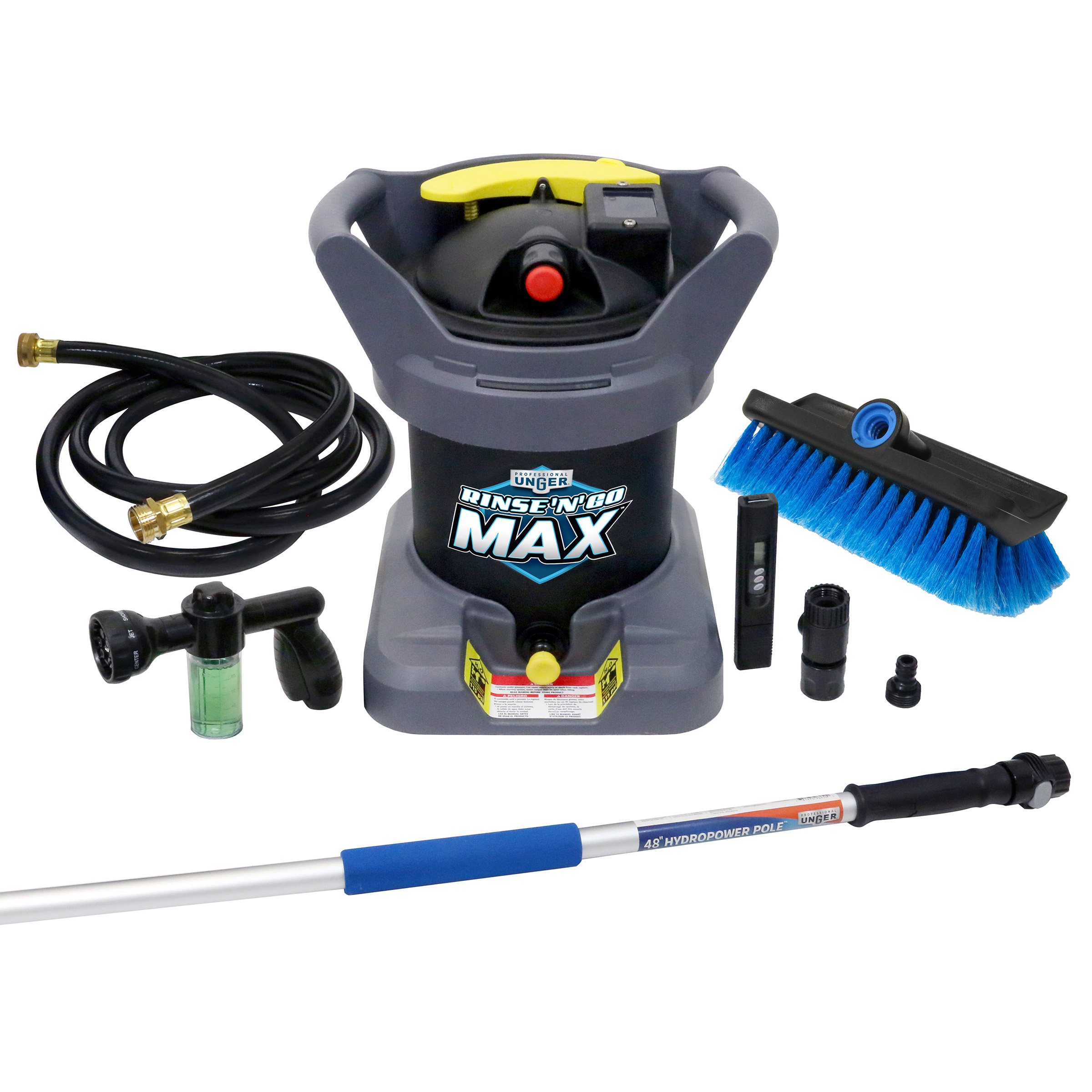 Unger Professional Rinse 'n' Go MAX Spotless Car Wash System