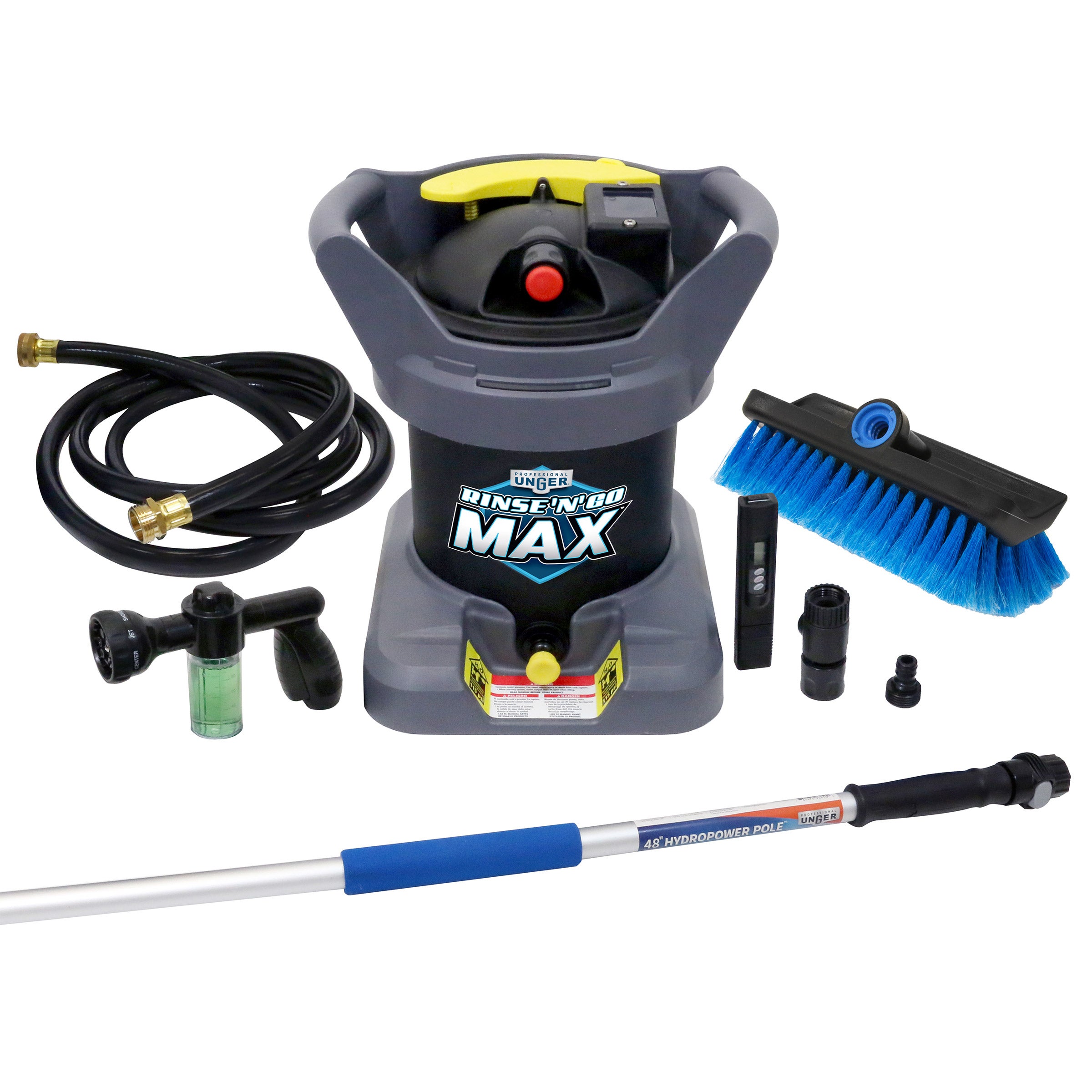 Unger Professional Rinse 'n' Go MAX Spotless Car Wash System