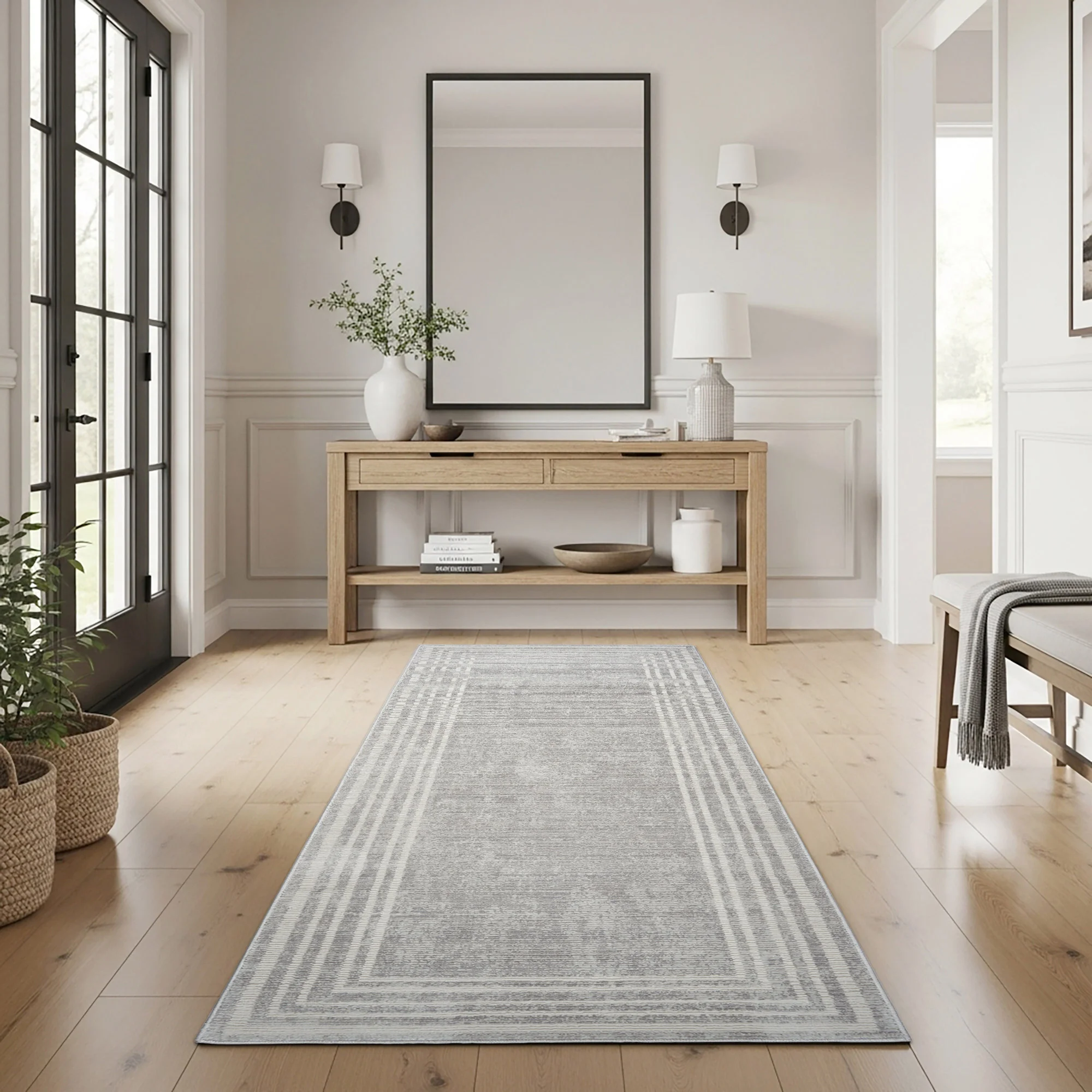 Sasha Runner, Damson Gray, 2'6” x 7' | Costco