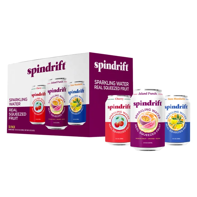 SPINDRIFT SPARKLING WTR DISCOVER 30/12 FLOZ (11.25 QTS)