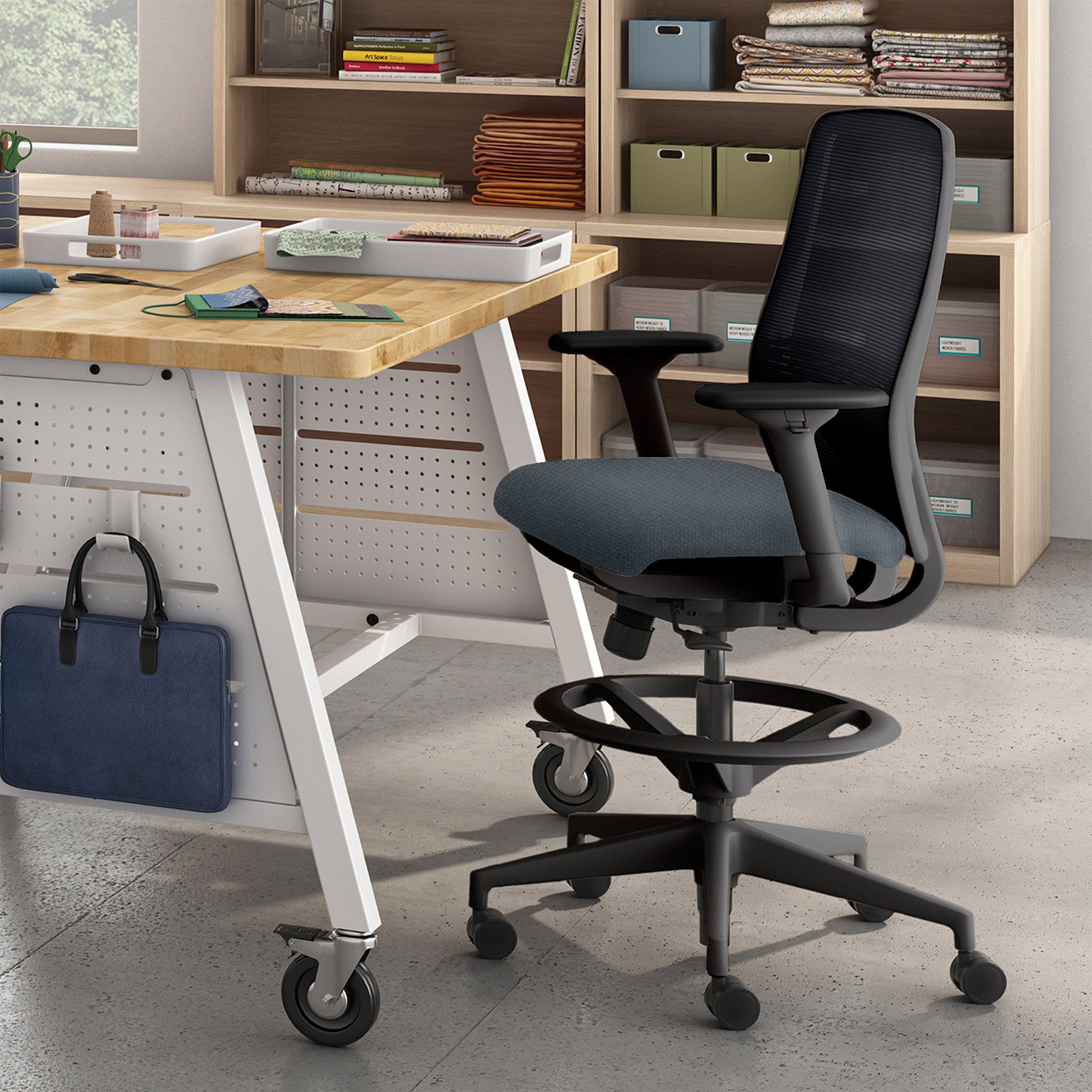 HON Nucleus Tall Drafting Stool
