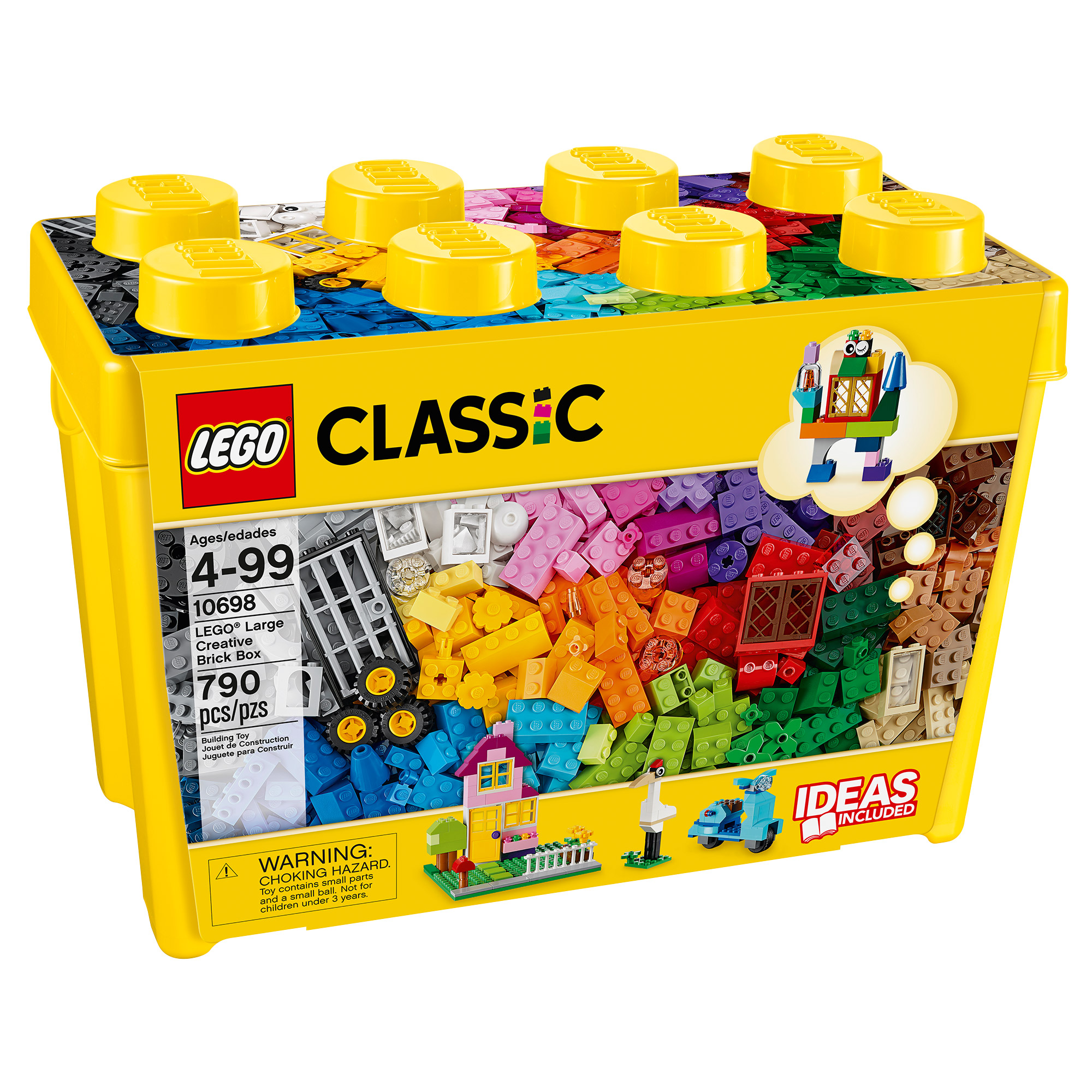 LEGO Large Creative 790-piece Brick Box - 10698