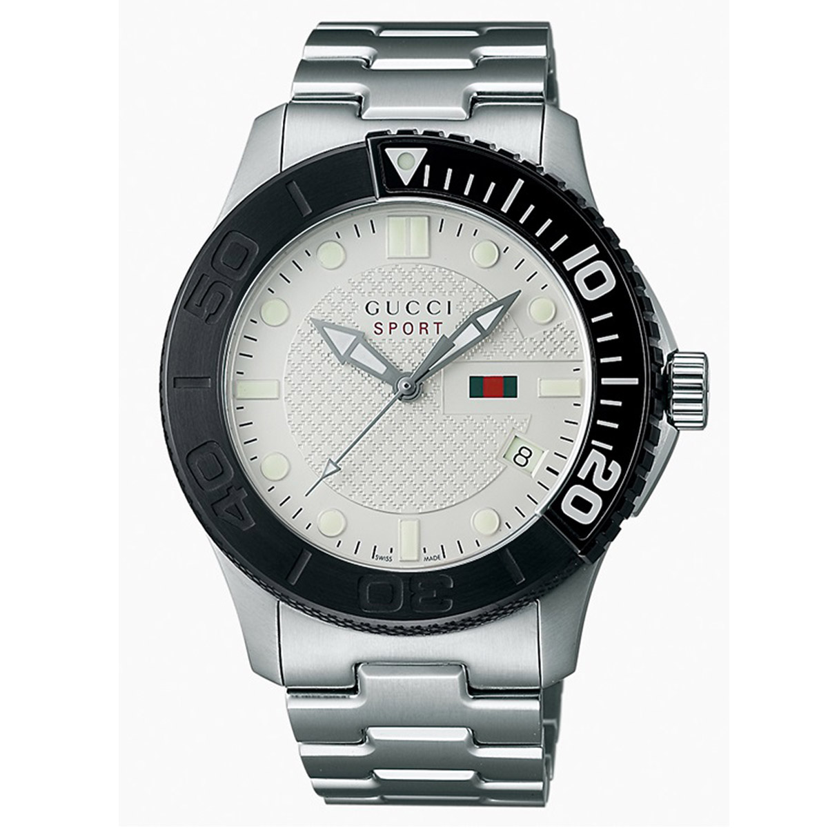 Gucci Men's G-Timeless Wrist Watch Luxury Designer Silver main image 0