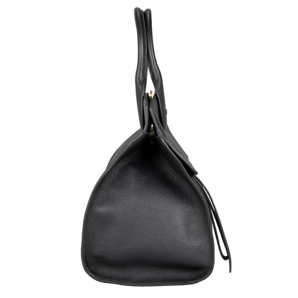 Ferragamo Studio Soft Bag, Black | Costco Ferragamo Studio Soft Bag, Black | Costco