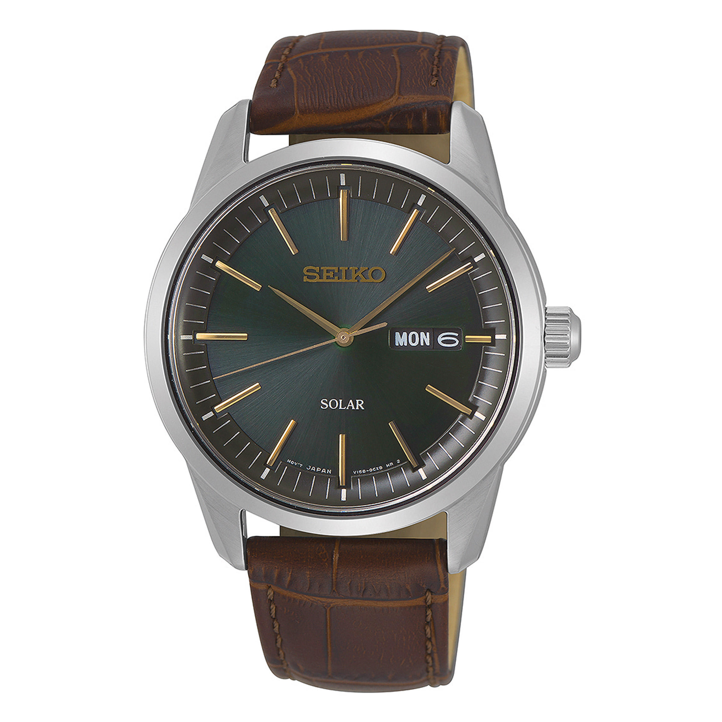 Seiko Green Dial Mens' Watch 