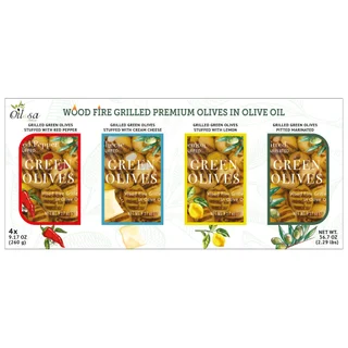 OIL & SA GRILLED STUFF OLIVES 36.7 OUNCES
