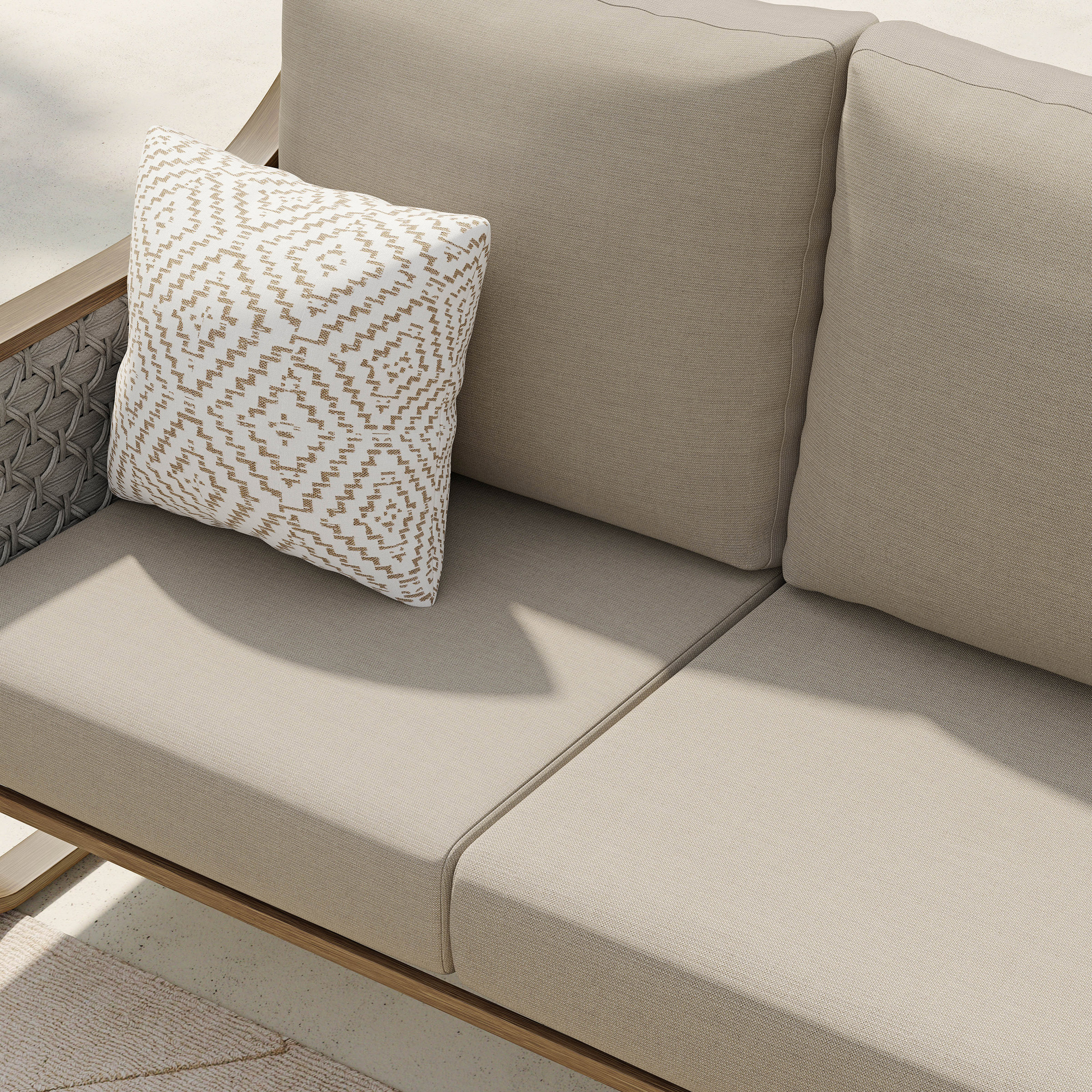 Honey Island 4-piece Patio Conversation Set | Costco