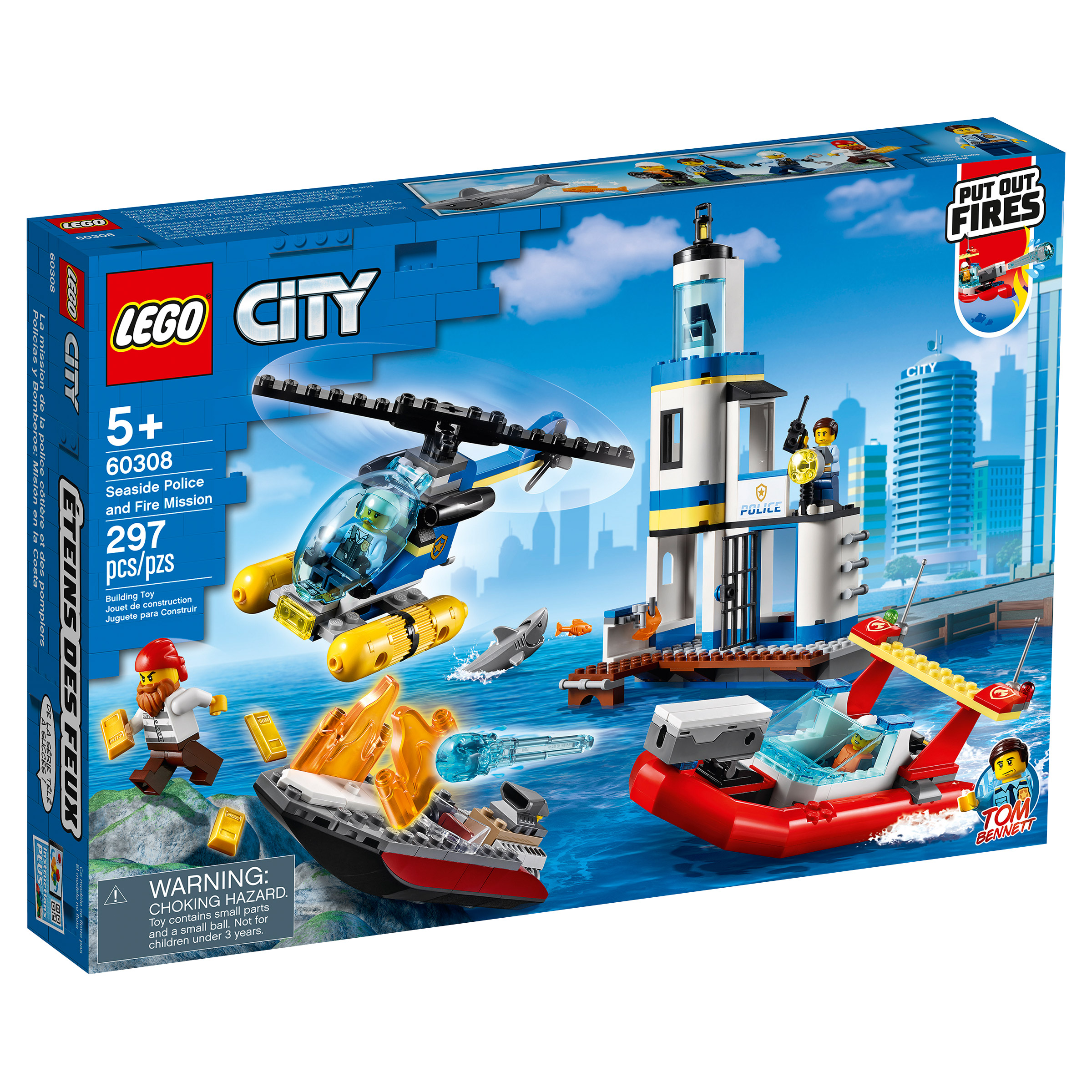 LEGO City Seaside Police and Fire Mission Costco
