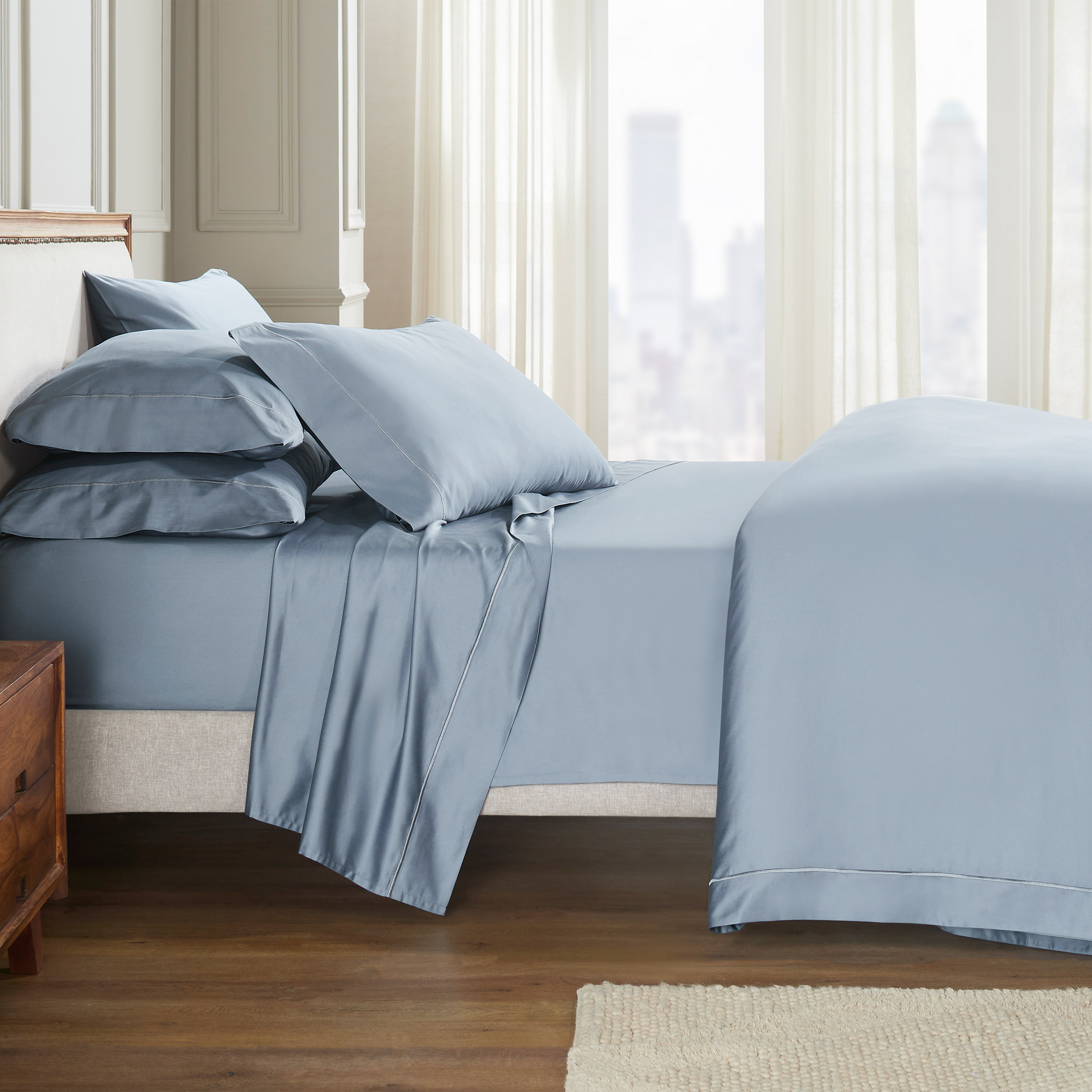 Maison Madeliene - Egyptian Cotton 800 Thread Count 6 Piece Sheet Set