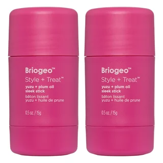 Briogeo Style + Treat Sleek Stick 0.5 fl oz, 2-pack