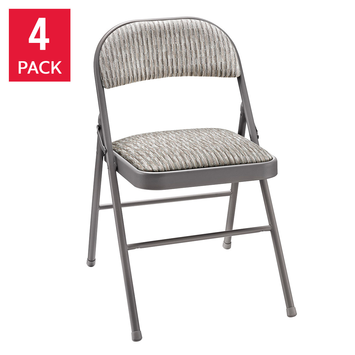 Meco Upholstered Folding Chair, 4-pack | Costco