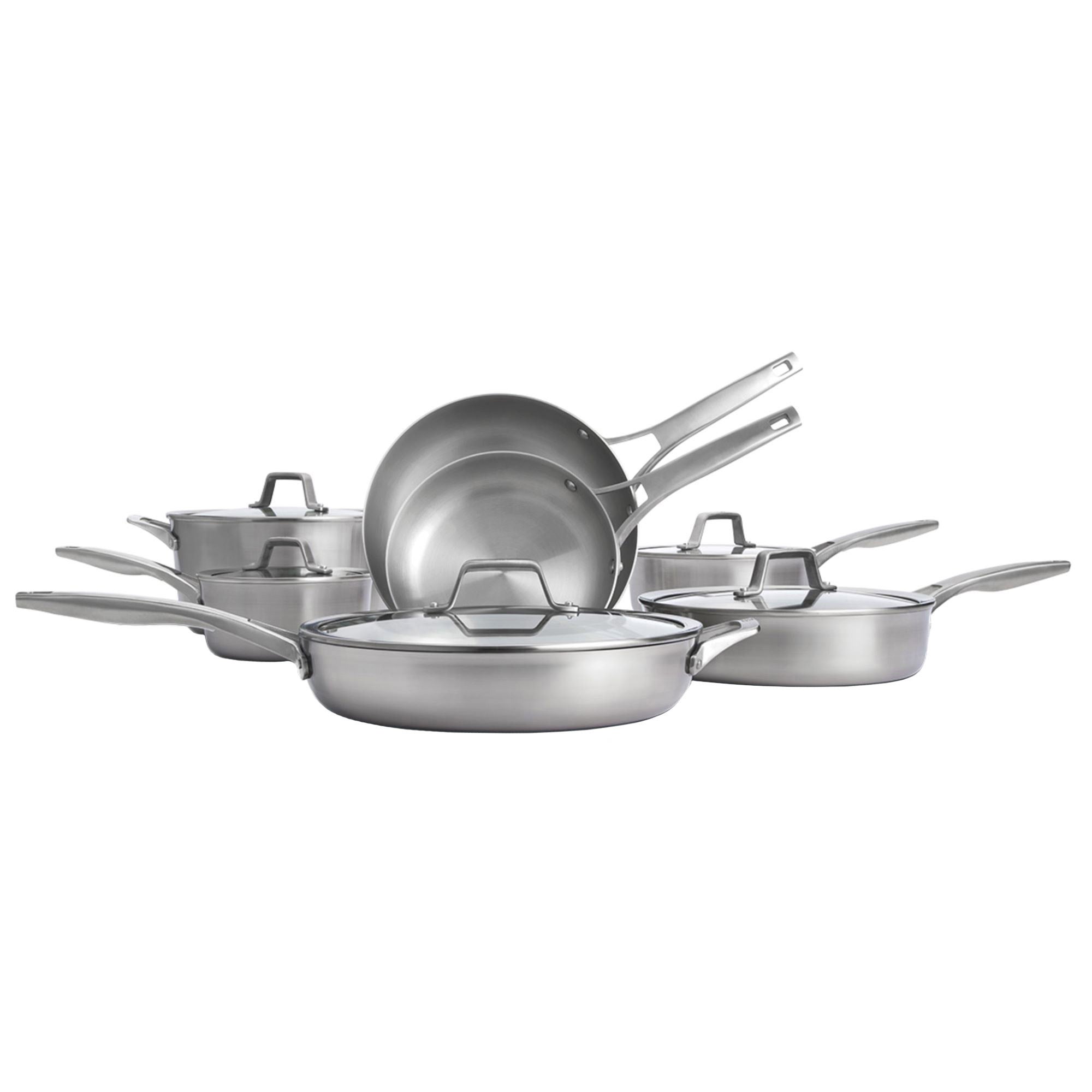 Calphalon Premier Tri-Ply 12-piece Stainless Steel Cookware Set