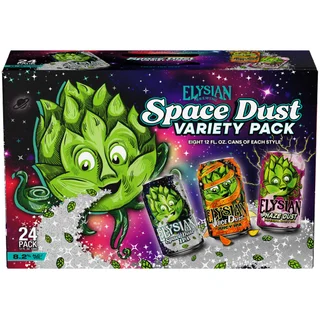 ELYSIAN BREWING SPACE DUST IPA VARIETY 24/12OZ CANS