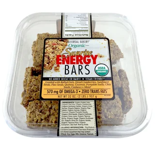 Universal Bakery Organic Sunrise Bars, 2 lbs
