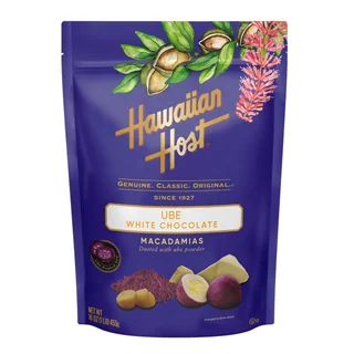 HAWAIIAN HOST UBE MACADAMIA NUTS 16 OZ