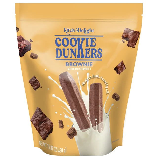 KIRA'S DELIGHT BROWNIE COOKIE DUNKERS 15.87 OUNCES