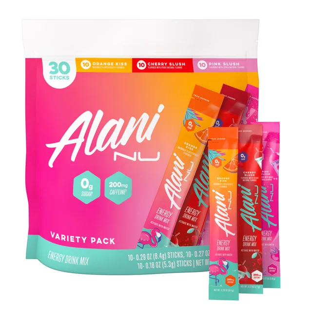 ALANI ENERGY STICKS VARIETY 30 COUNT BAG