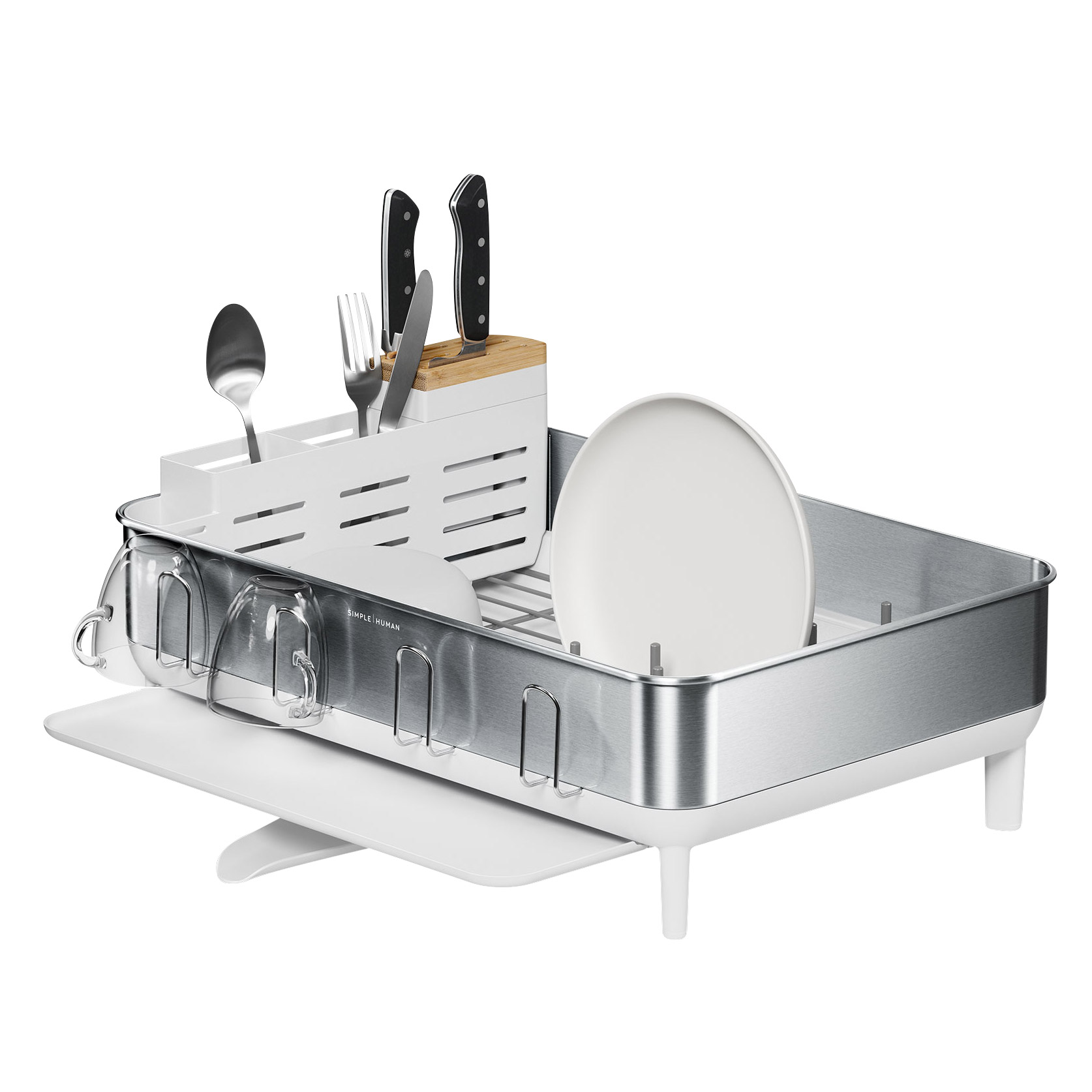 Simplehuman Steel Frame Dishrack - Thumbnail 2