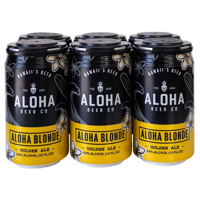 ALOHA BEER BLONDE ALE 6 / 12 OZ