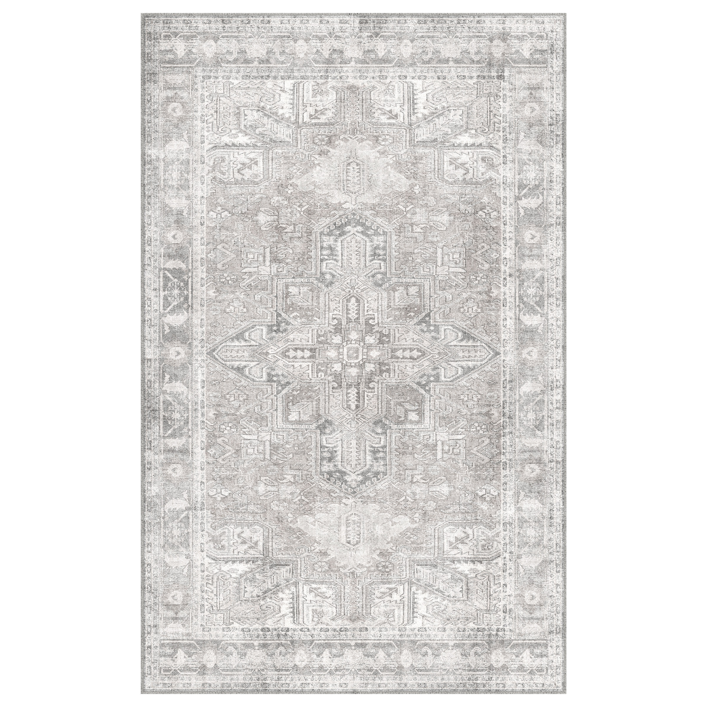 Apache Chenille Area Rug, Gilbert Gray, 5' x 8' | Costco