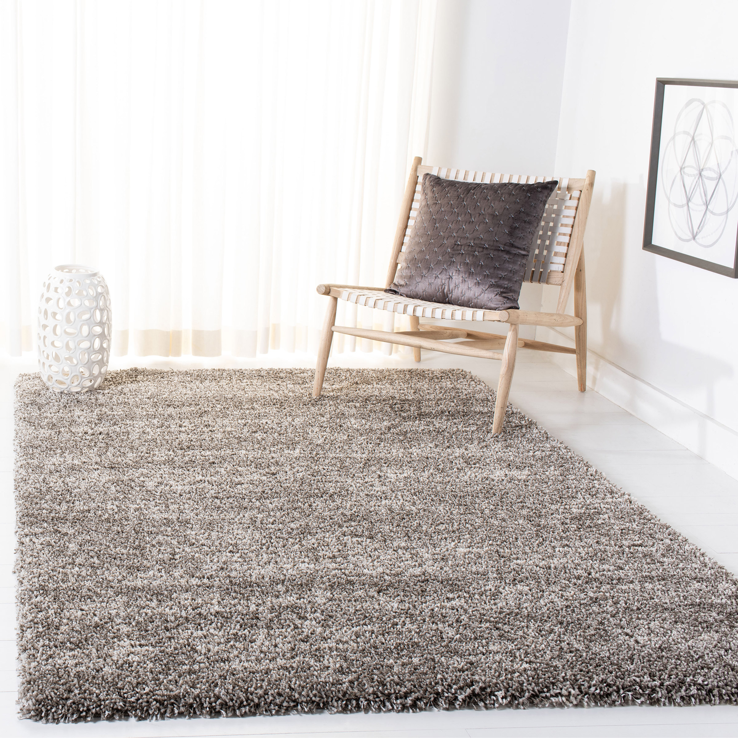 SAFAVIEH Portland Collection Stone Indoor Area Rug