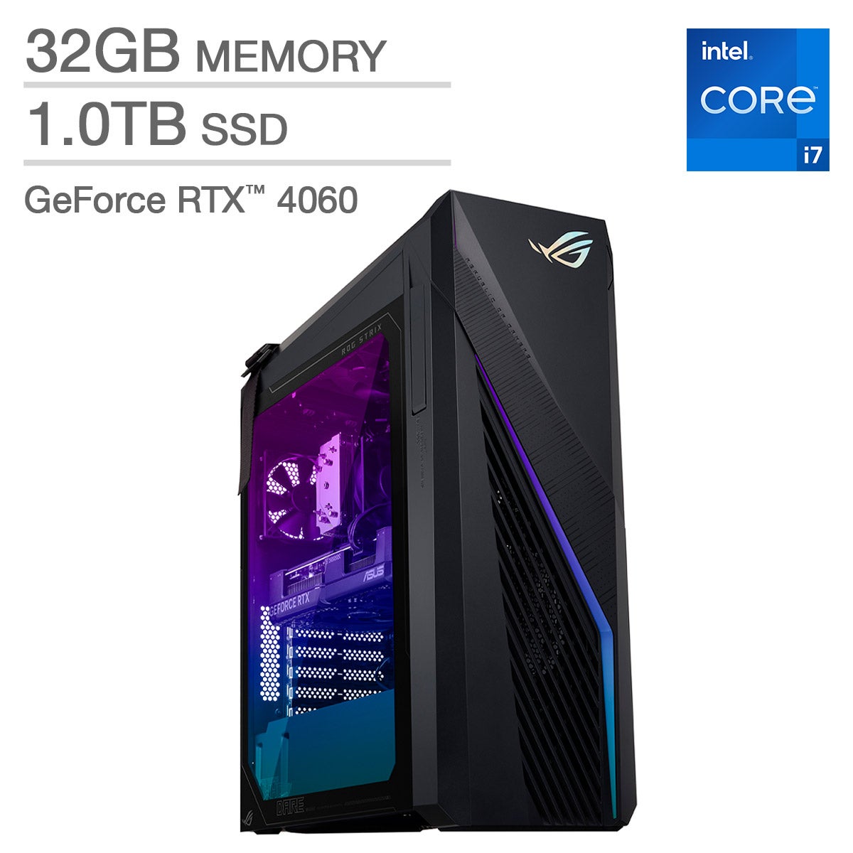 ASUS ROG Strix G16CHR Gaming Desktop - 14th Gen Intel Core ASUS ROG Strix G16CHR Gaming Desktop - 14th Gen Intel Core