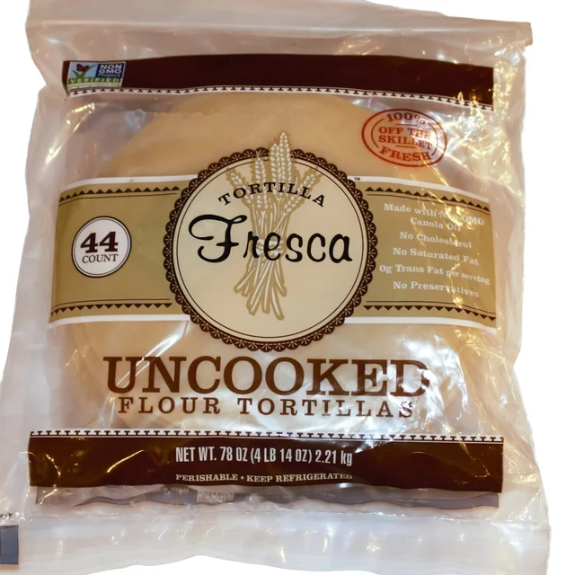 Tortilla Fresca Uncooked Flour Tortillas, 44-count