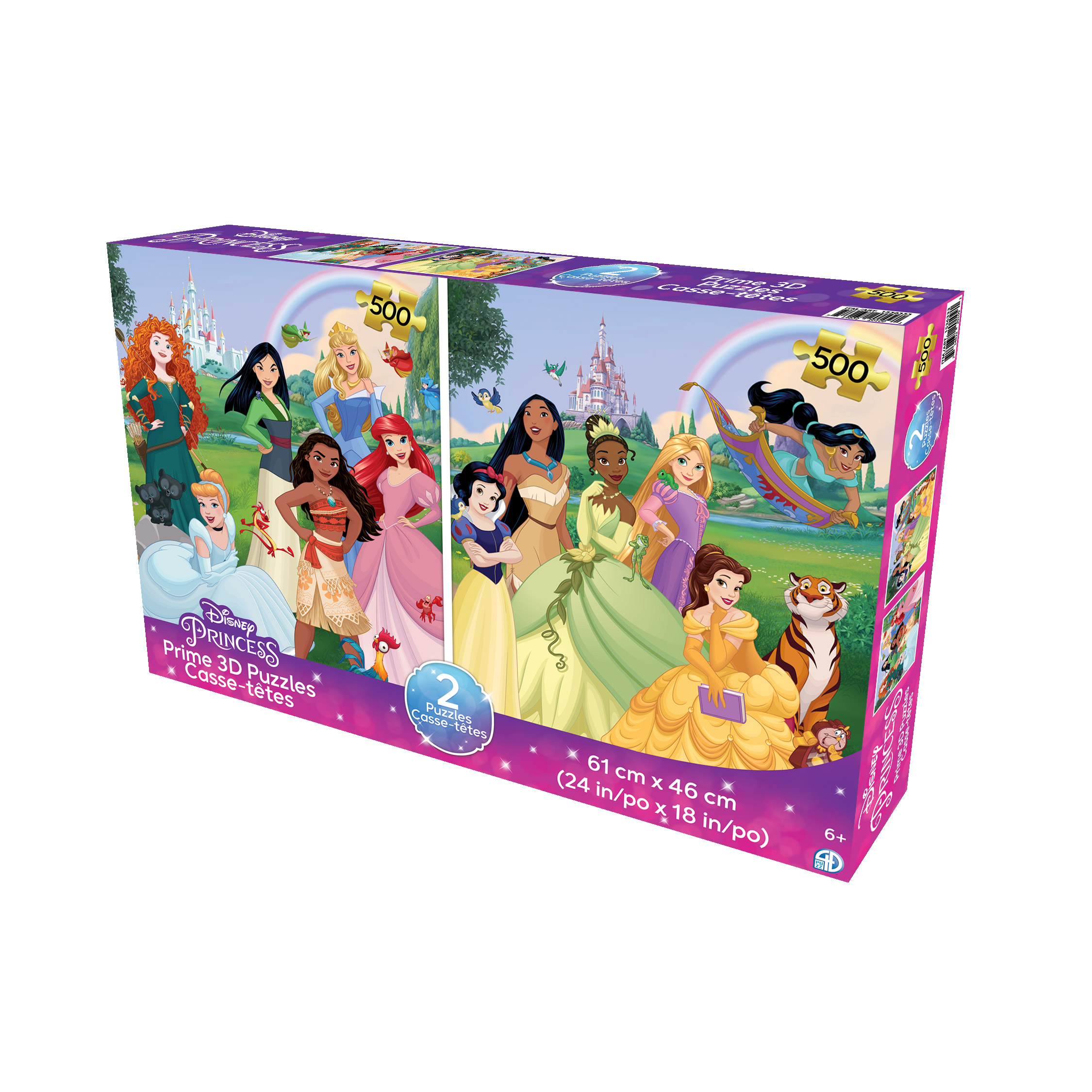 Disney Princess Lenticular Puzzles – Twin Pack | Costco