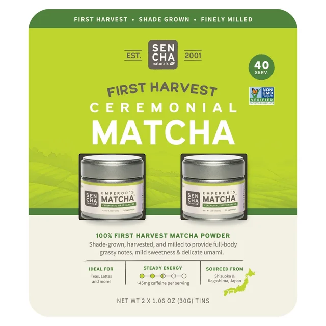 SENCHA NATURALS CEREMONIAL MATCHA 2/1.06 OZ