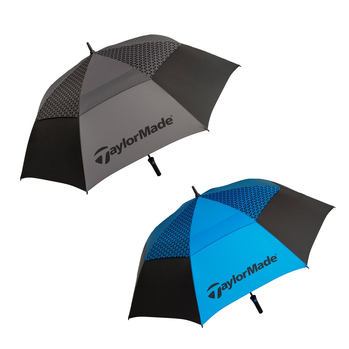 TaylorMade 62” Automatic Open Vented Golf Umbrella, 2-pack TaylorMade 62” Automatic Open Vented Golf Umbrella, 2-pack
