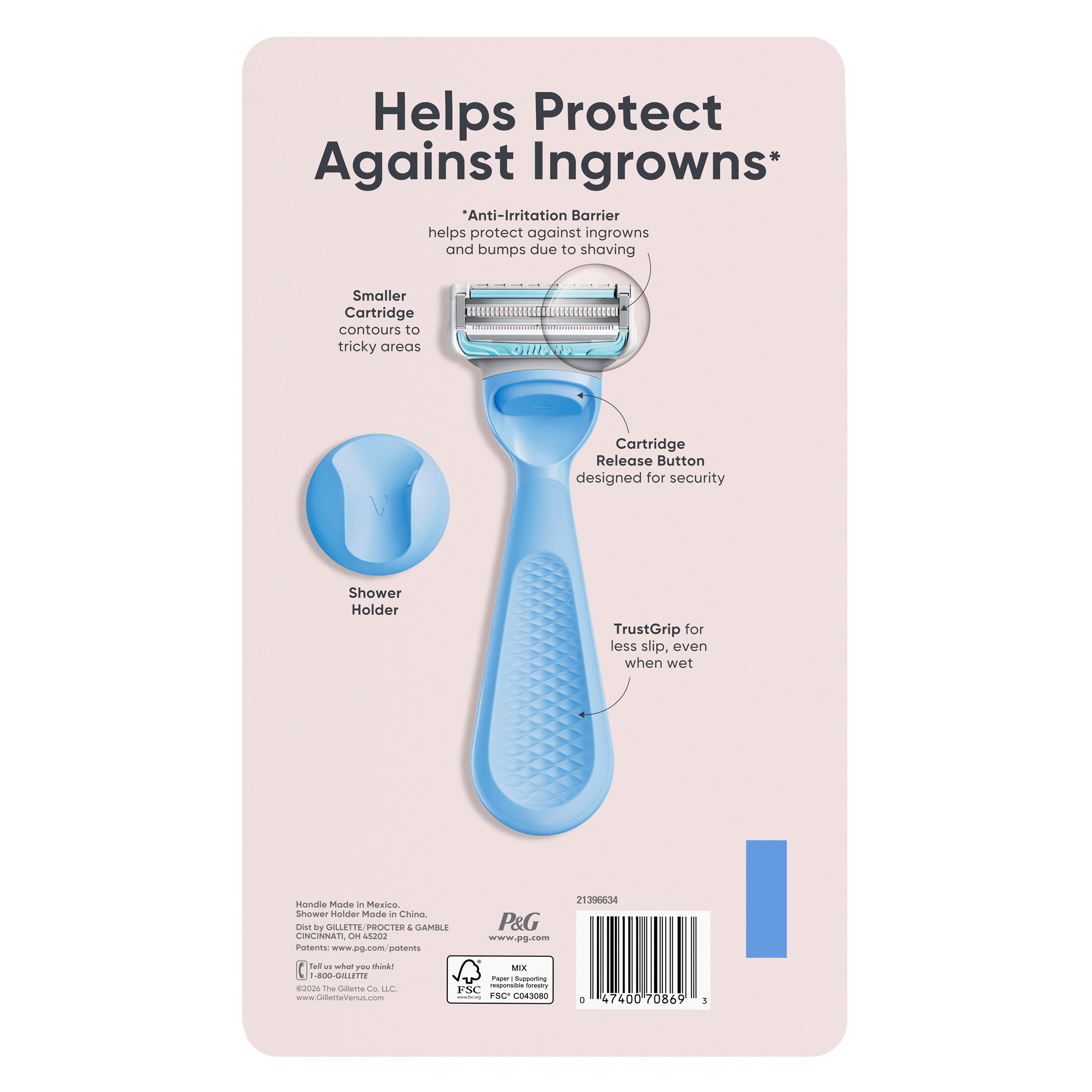Gillette Venus Intimate Grooming Razor, 8-count | Costco