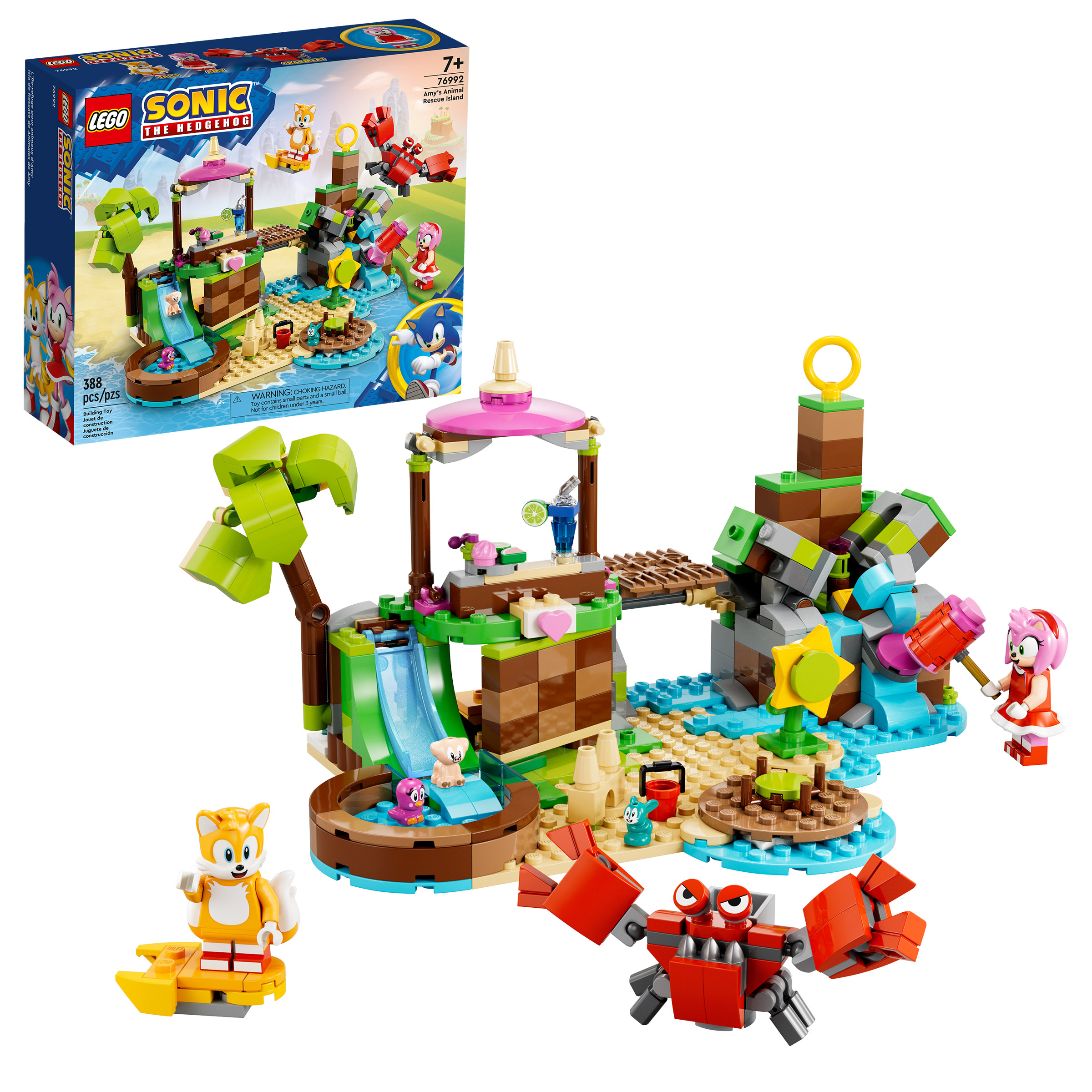 LEGO Sonic the Hedgehog Amy’s Animal Rescue Island 76992