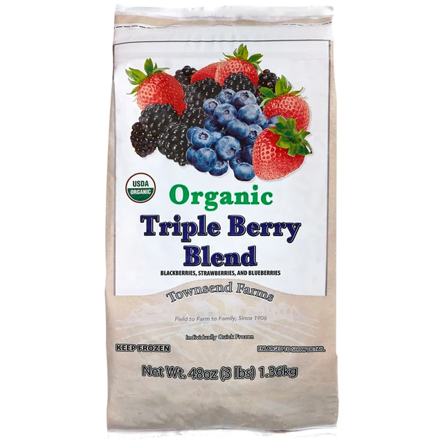 Townsend Farms Organic Triple Berry Blend, 48 oz