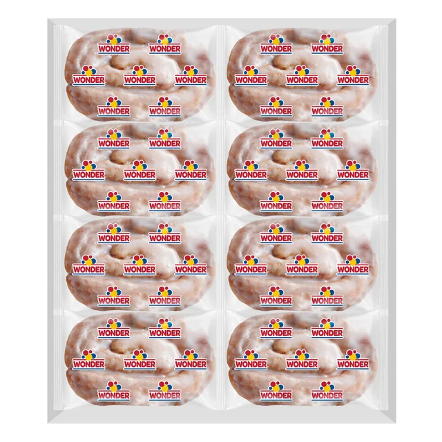 WONDER GLAZED HONEY BUNS 16 PACK 1.5 OUNCE EACH