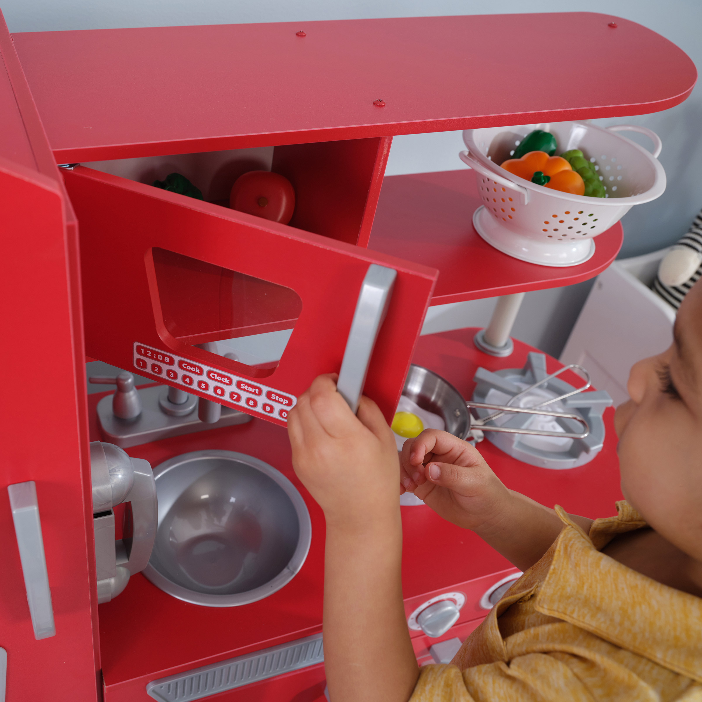 KidKraft Red Vintage Kitchen | Costco