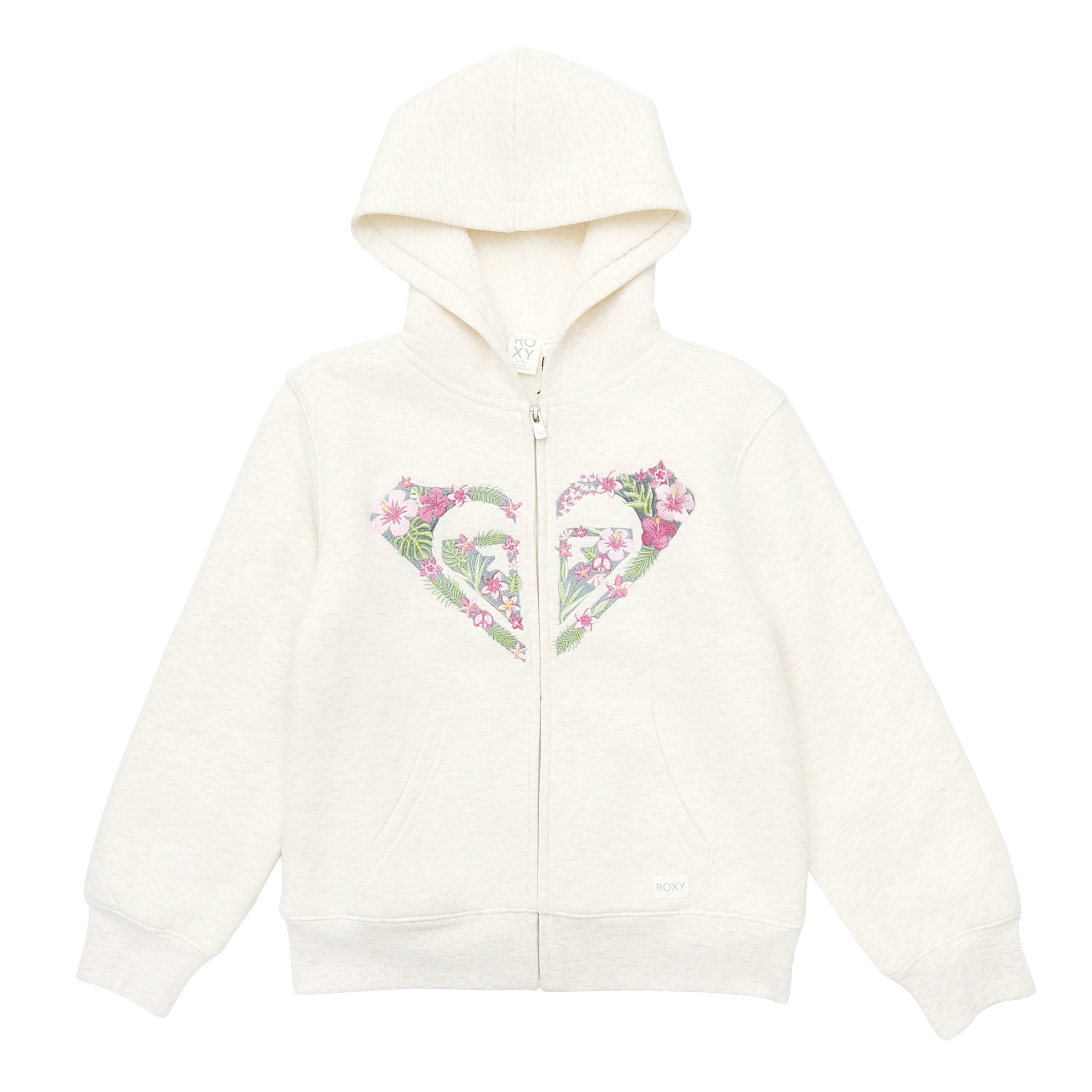 Roxy Girl's Hope You Believe Hoody - Mood Indigo
